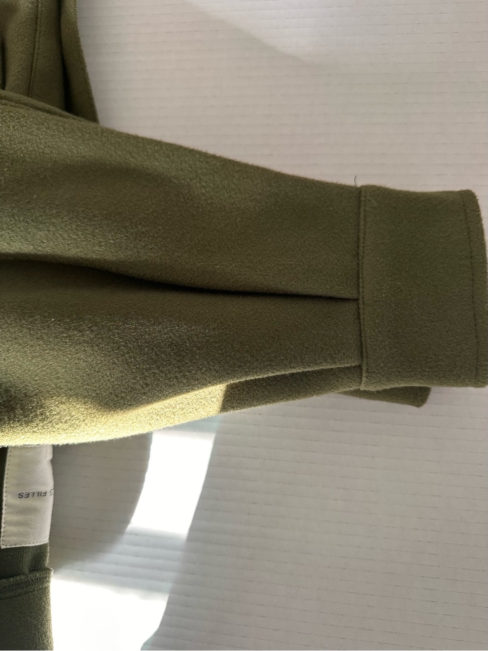 Avec Les Filles Olive Utility Jacket with Chest Pockets - Picture 10 of 10
